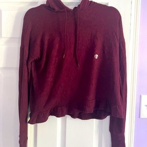 Hoodie with flowy bottom